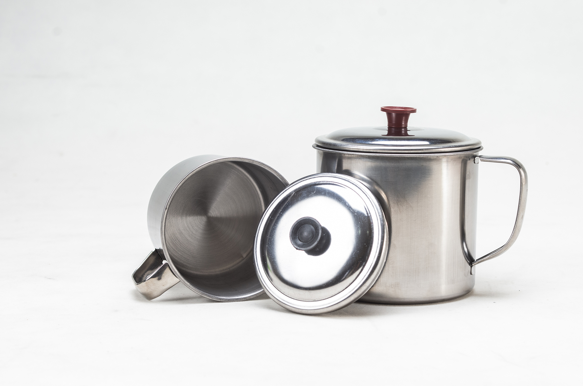 MUG STAINLESS + TUTUP