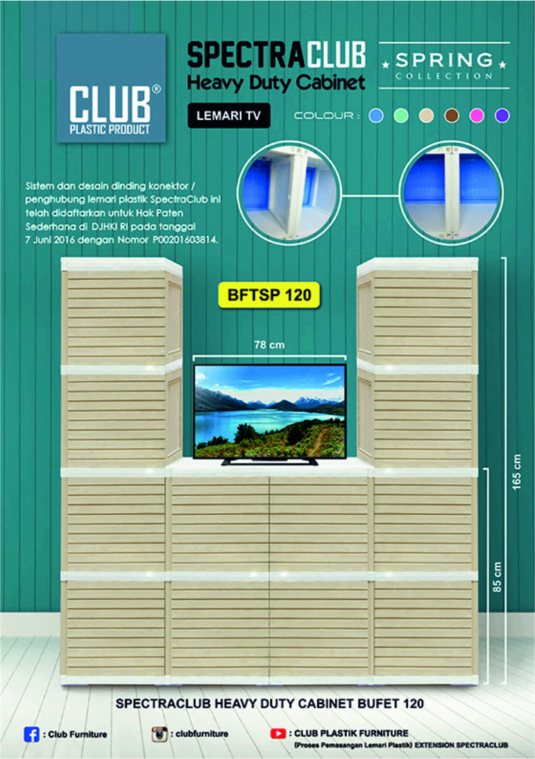 CLUB SPECTRA CABINET BUFFET