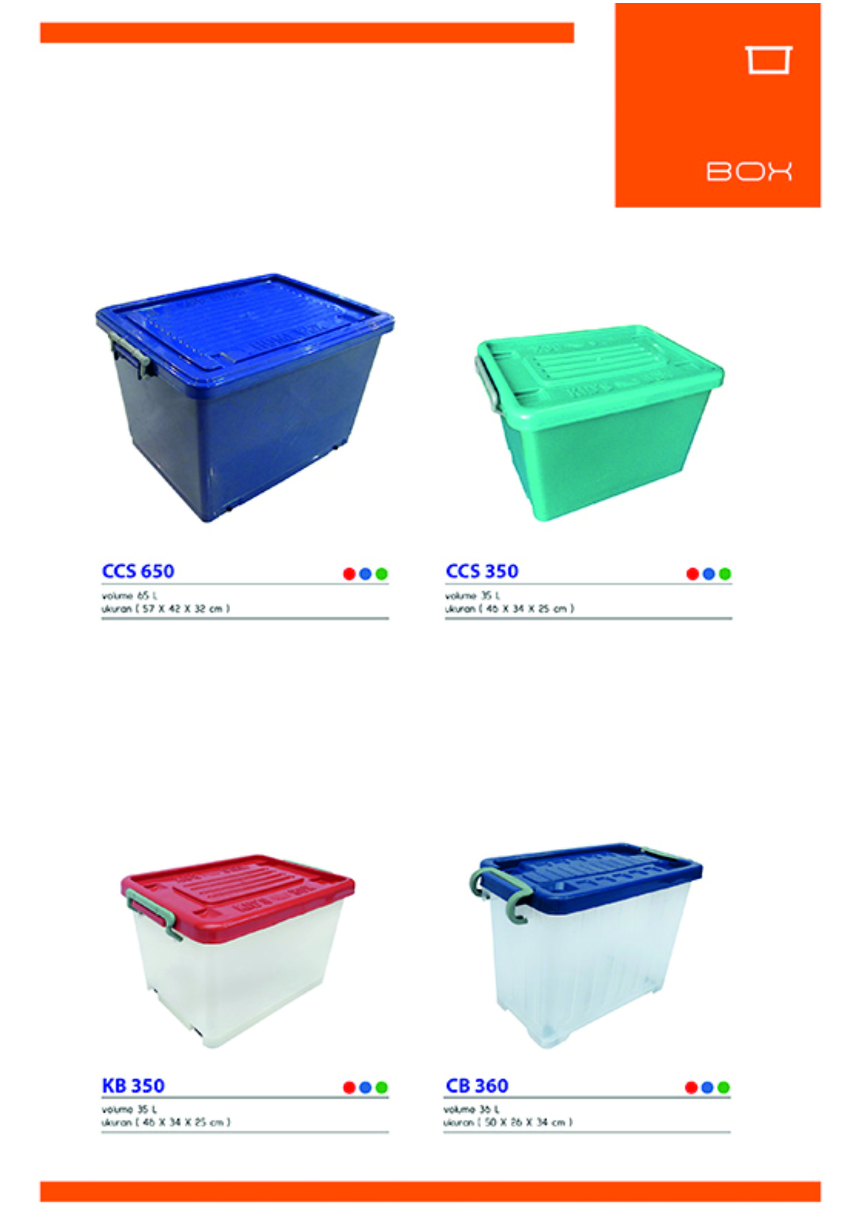 FOLDING BOX 600