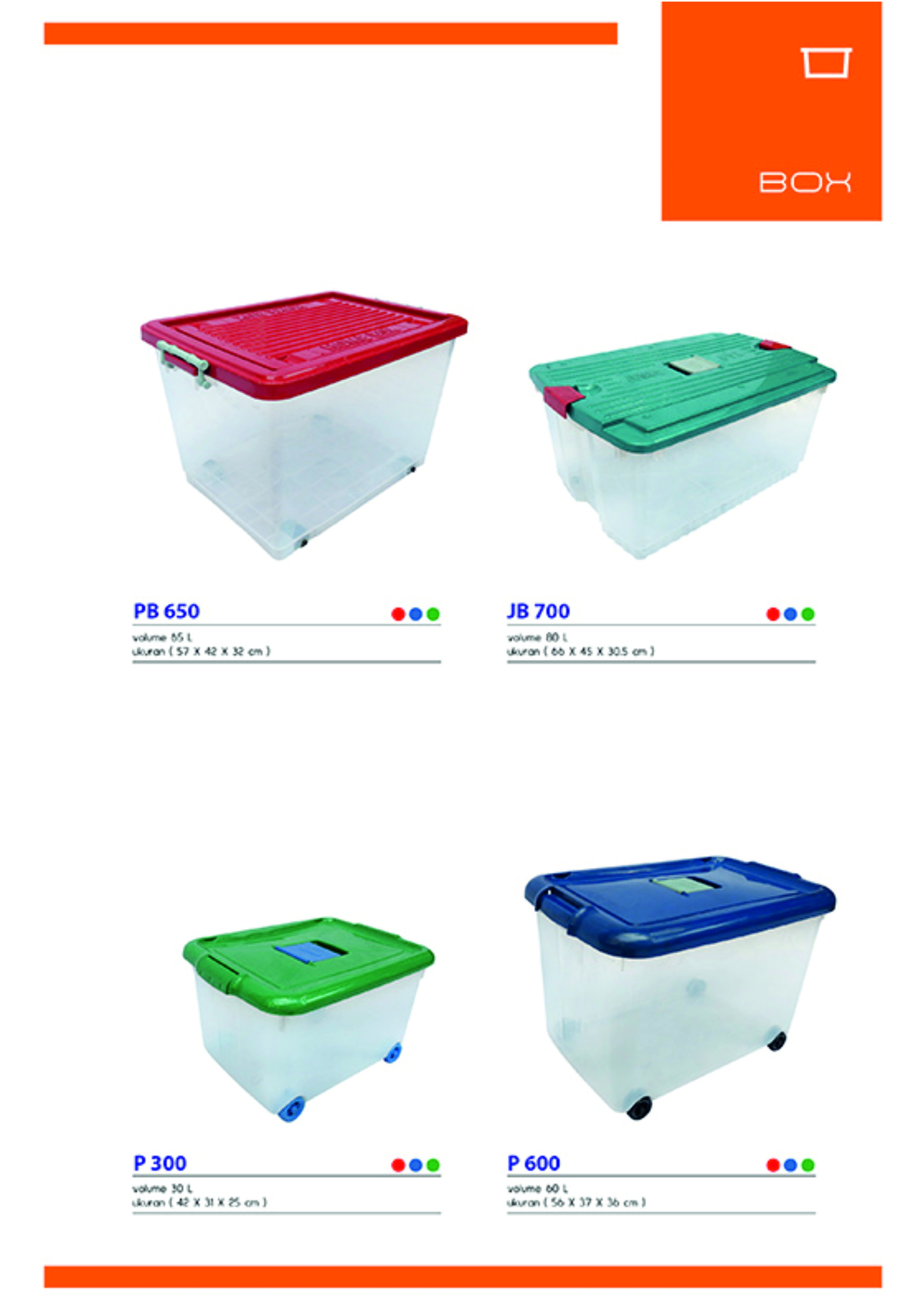 FOLDING BOX 600